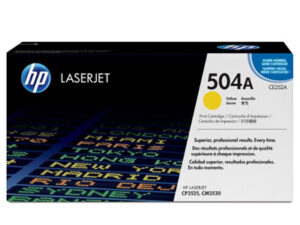 HP 504A yellow eredeti toner (CE252A)