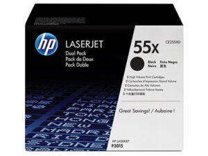 HP 55XD fekete eredeti toner (CE255XD)