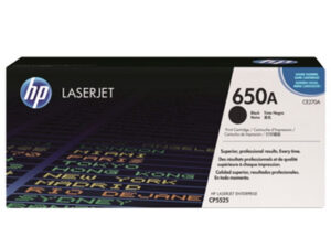 HP 650A fekete eredeti toner (CE270A)