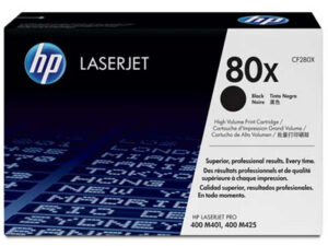 HP 80X fekete eredeti toner (CF280X)