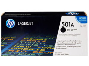HP 501A fekete eredeti toner (Q6470A)